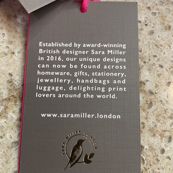 NWT Sara Miller Bird of Paradise Dusky Blue Velvet Pillow Cushion Cover - Picture 8 of 9